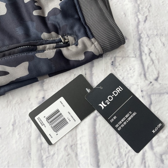 Under Armour Boys Camouflage Joggers Quick Dry Large Grey Blue - Picture 4 of 8